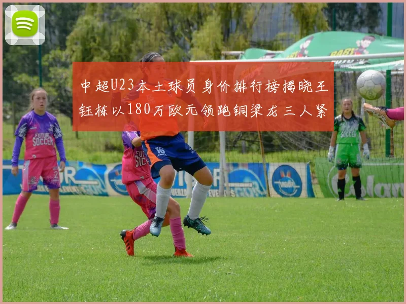 中超U23本土球员身价排行榜揭晓王钰栋以180万欧元领跑铜梁龙三人紧随其后